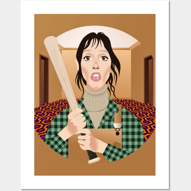 Wendy Torrance Wall Art by AlejandroMogolloArt